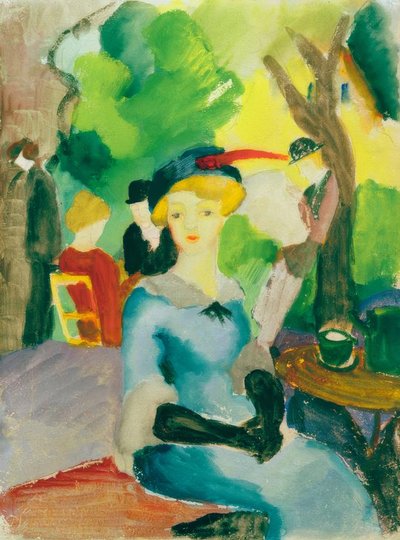 Figure nel parco da August Macke